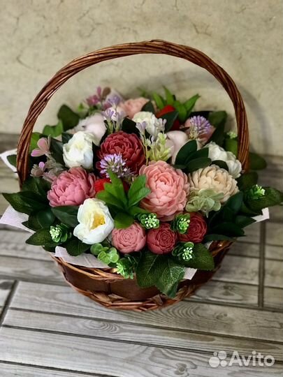 Букеты из мыла ручной работы