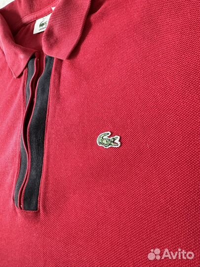 Поло 1/4 zip Lacoste vintage