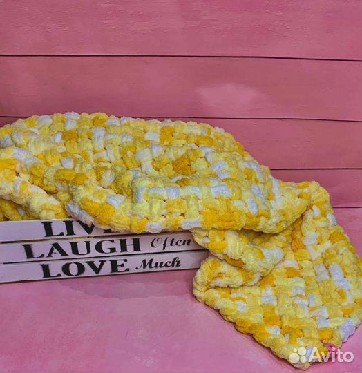 Плед детский плюшевый