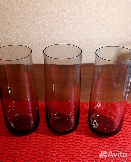 Хрустальные стаканы и бокалы СССР