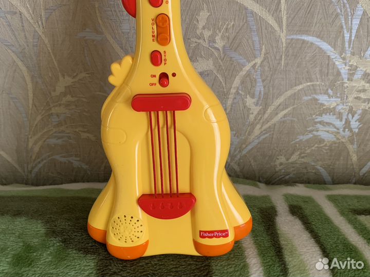 Детская гитара- Жираф fisher price