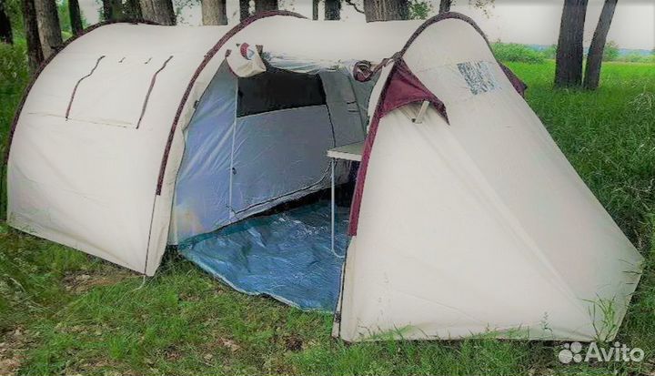 Палатка 4х местная с тамбуром