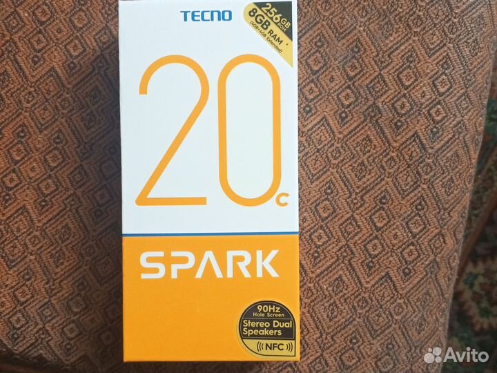 TECNO Spark 20с, 4/256 ГБ