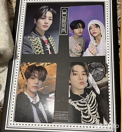 Карты stray kids плюш биндер kpop