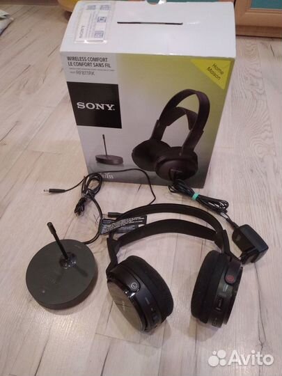 Беспроводные наушники sony