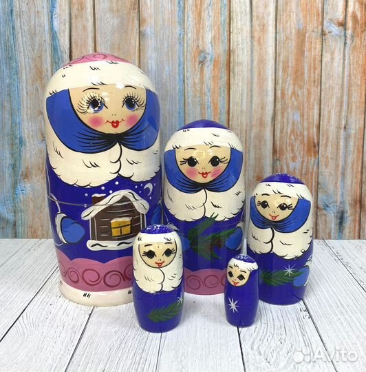 Матрешка 5-кукольная 