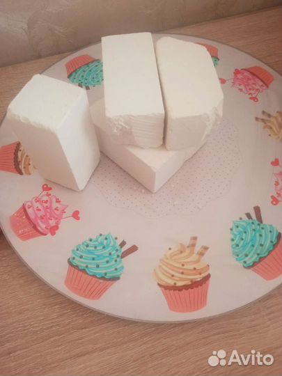 Мел пиленый природный