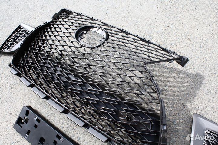 Lexus RX 2019+ Обвес F-Sport решетка и губа F5EB3