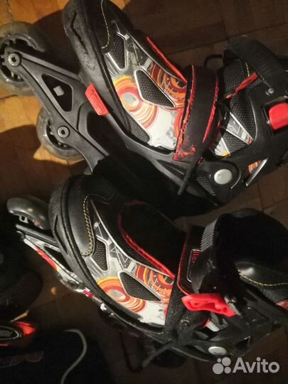 Роликовые коньки детские с защитой