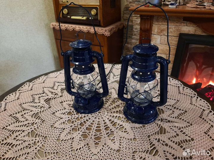 Керосиновая лампа, декоративная