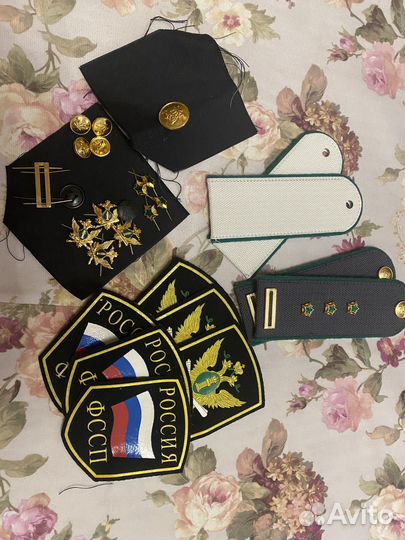Погоны, заезды, пуговицы и тп ггс фссп