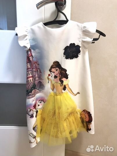 Платье для девочки праздничное рост 128