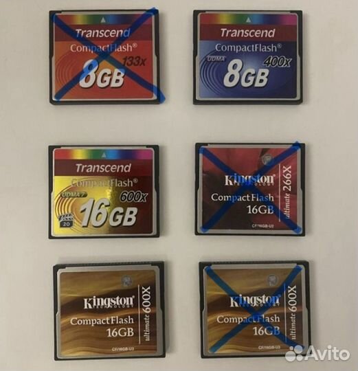 Карты памяти Compact Flash