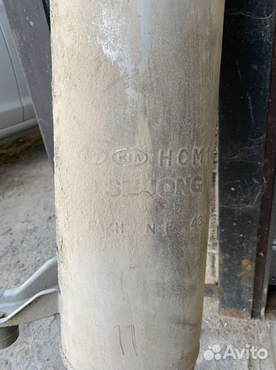 Глушитель на KIA RIO 4 2018г.в