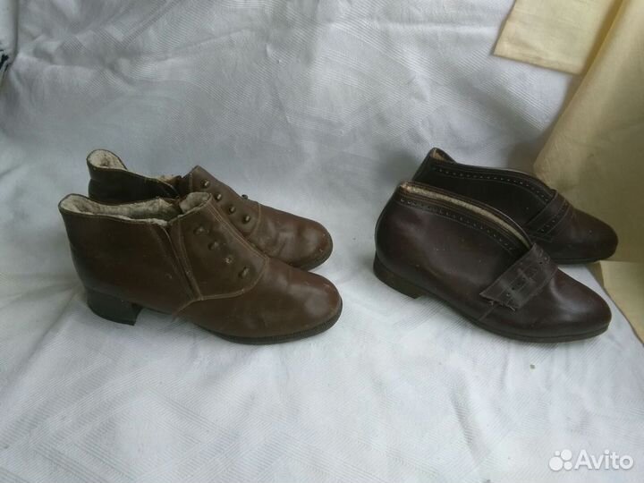 Винтажная обувь 1950х-60х годов для коллекции