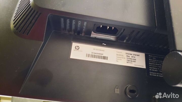 Монитор для компьютера HP