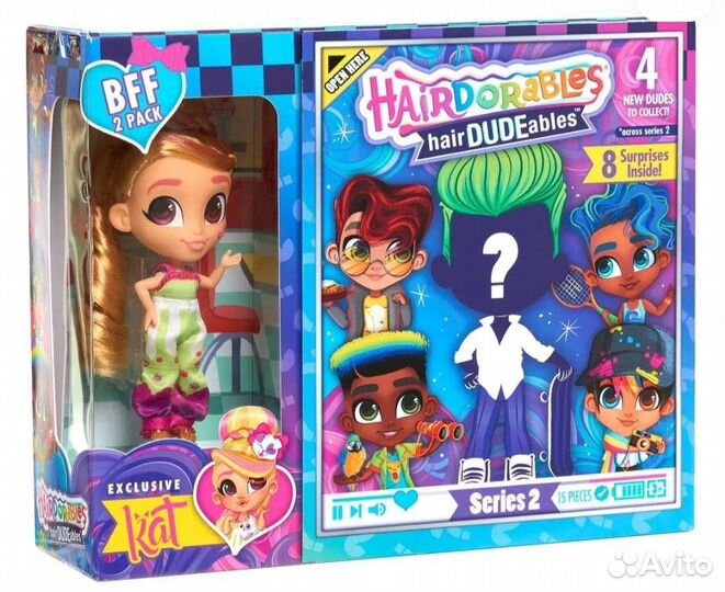 Кукла Hairdotables с сюрпризом