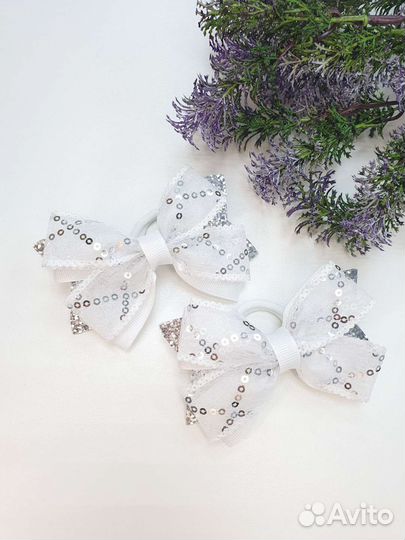 Нарядные бантики для волос