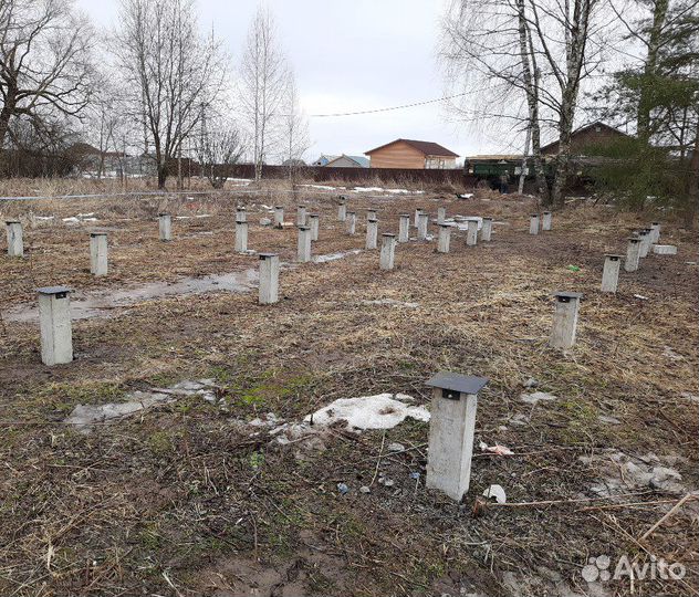 Забивные сваи железобетонные