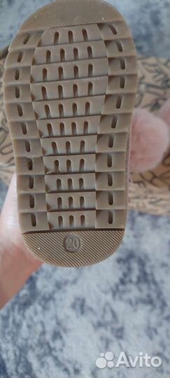 Угги для девочки 20 размер