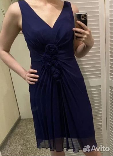 Платье charuel натуральный шелк 44 новое