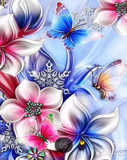 Набор 20*25, 40*50 алмазная вышивка