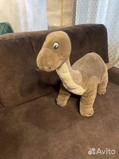 Мягкая игрушка йэттелик икеа, 90 см, Бронтозавр