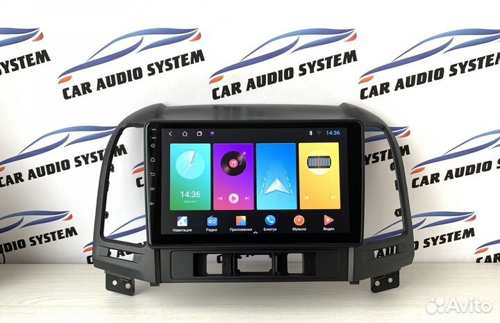 Штатная магнитола Hyundai Santa Fe 2006+