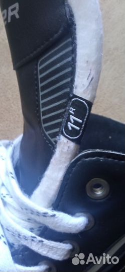 Хоккейные коньки bauer 45-46размер