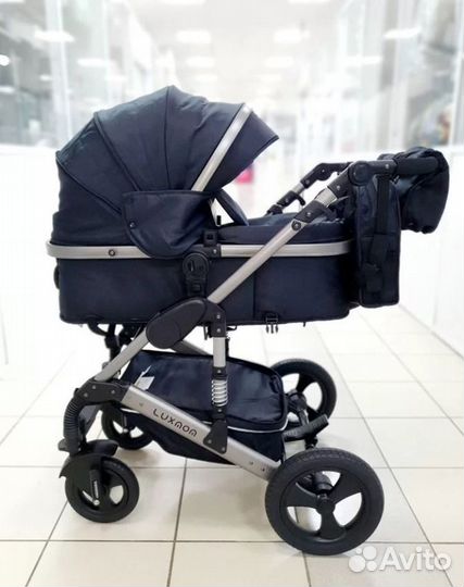 Коляска 3в1 Luxmom 555,тёплая, новая