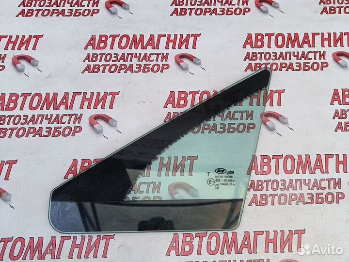 Форточка двери передней левой Хендай Соната 8 DN