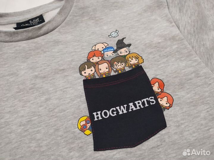 Женский свитшот утепленный мерч Гарри Поттер 46 48