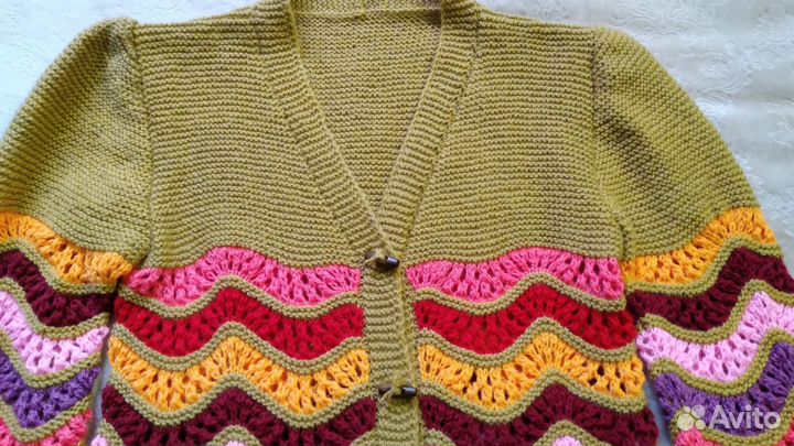 Длинный кардиган