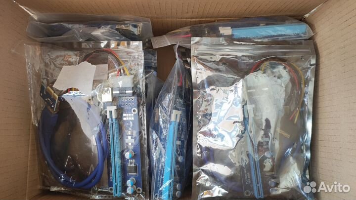 Райзер для видеокарты (Molex, 6Pin)