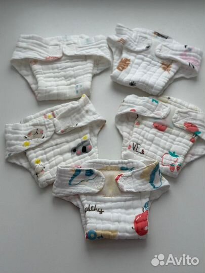Многоразовые подгузники трусики 56-64
