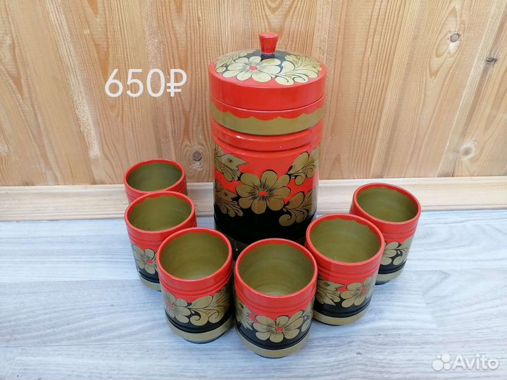 Предметы СССР. Хохлома