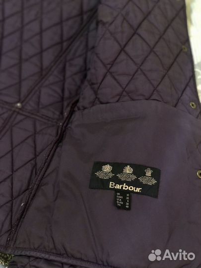 Английская куртка barbour оригинал подстежка