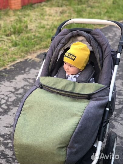 Коляска 2 в 1 Babyton Dizzy Green