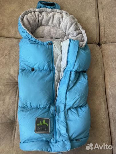 Конверт зимний / накидка на ножки в коляску