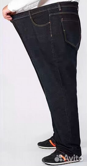 Мужские джинсы Модель 8660 Большие размеры