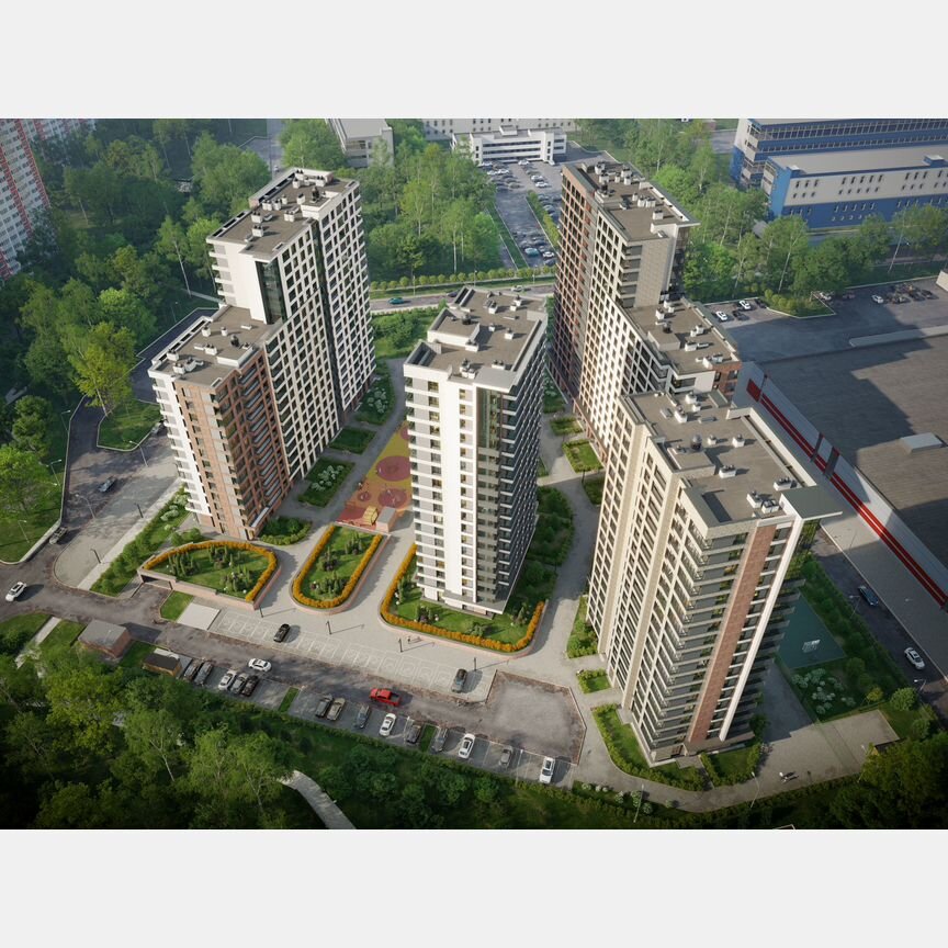 3-к. квартира, 88 м², 10/18 эт.