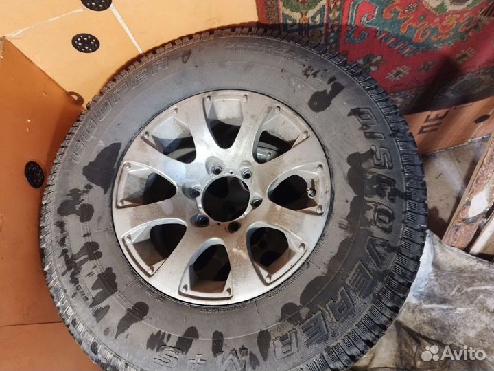Диски с резиной r16 на prado