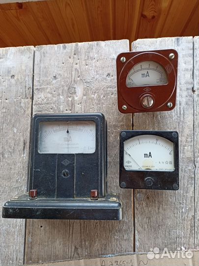 Вольтметры и амперметры СССР
