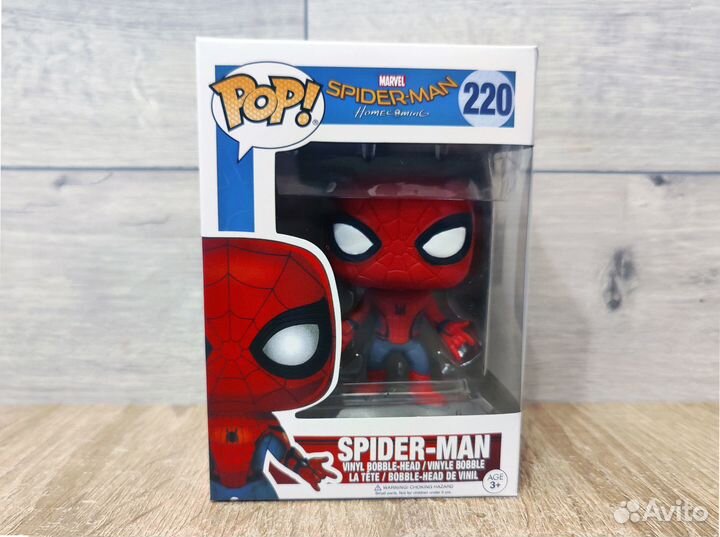 Funko Pop Человек-паук - Spider-Man №220 Marvel