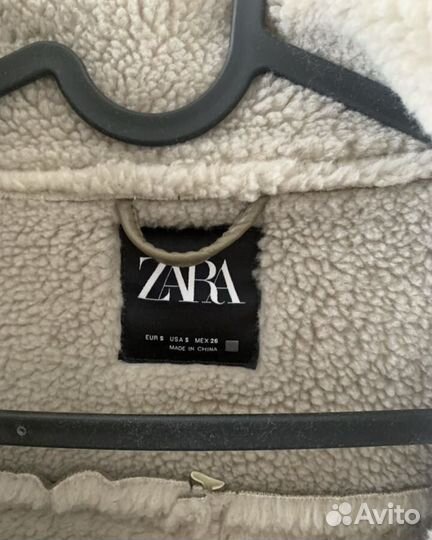 Дубленка zara