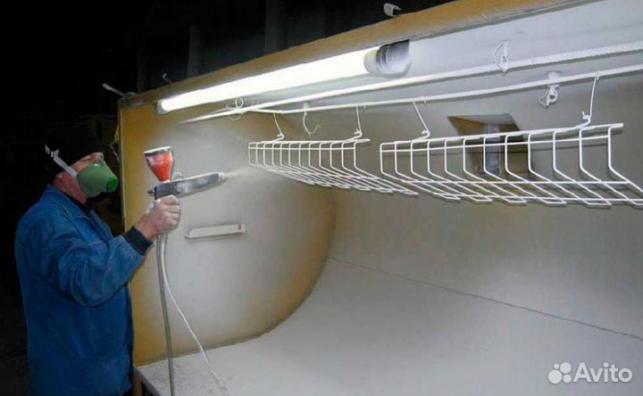 Бюджетная порошковая покраска