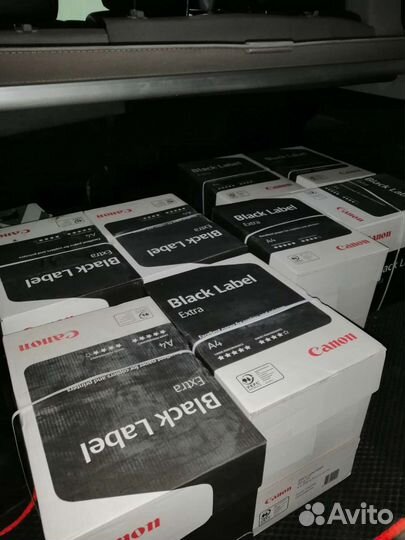 Бумага офисная А4 Canon Black Label Extra