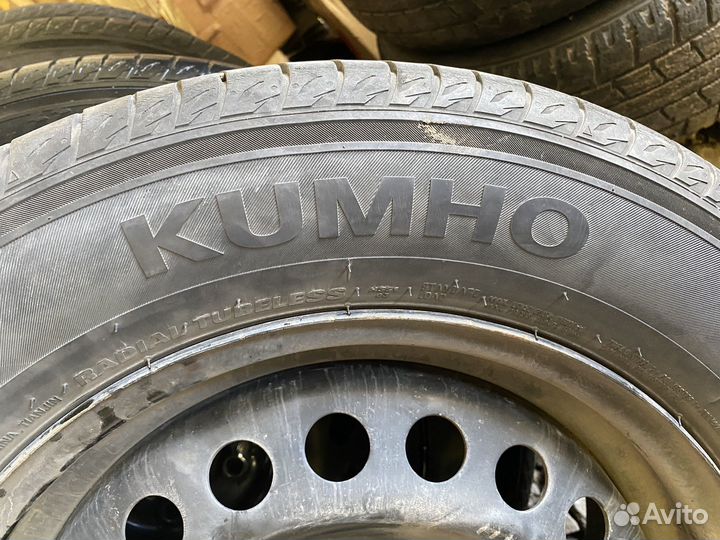 Колеса, шины Kumho ecsta hs51 16R, штампы