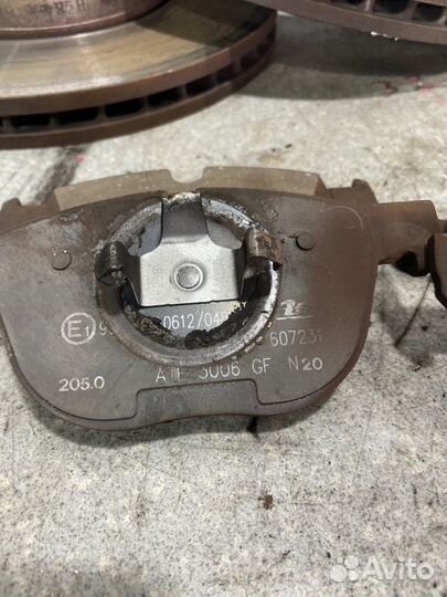 Диск тормозной передний Bmw X5 F15 3.0 N57D30А