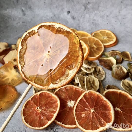 Фрукты в карамели